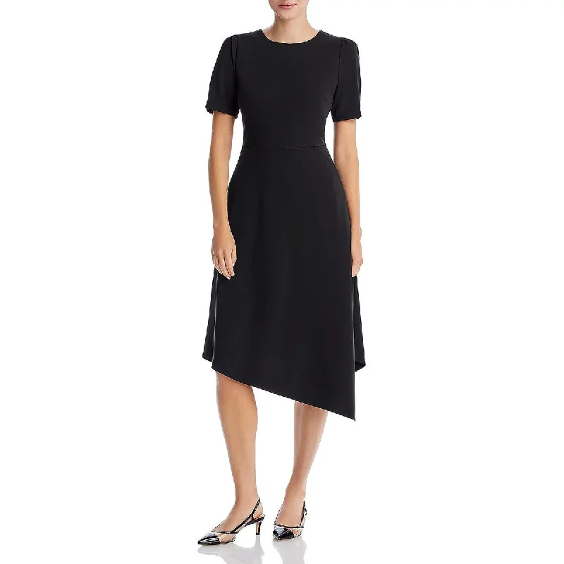 Karl Lagerfeld Paris Womens Ponte Party Midi Dress