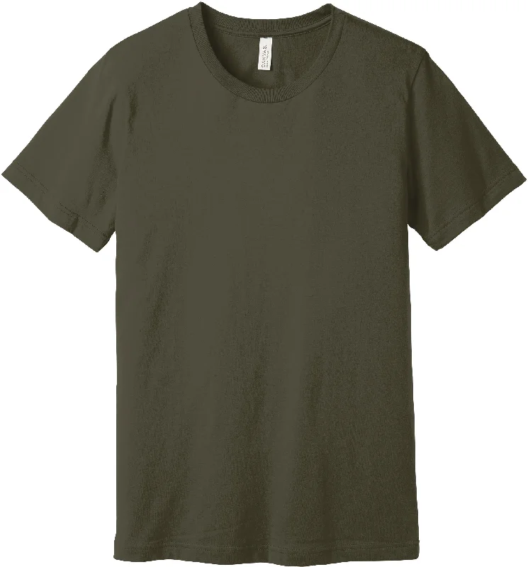 BELLA+CANVAS Unisex Jersey Short Sleeve Tee - Dark Olive