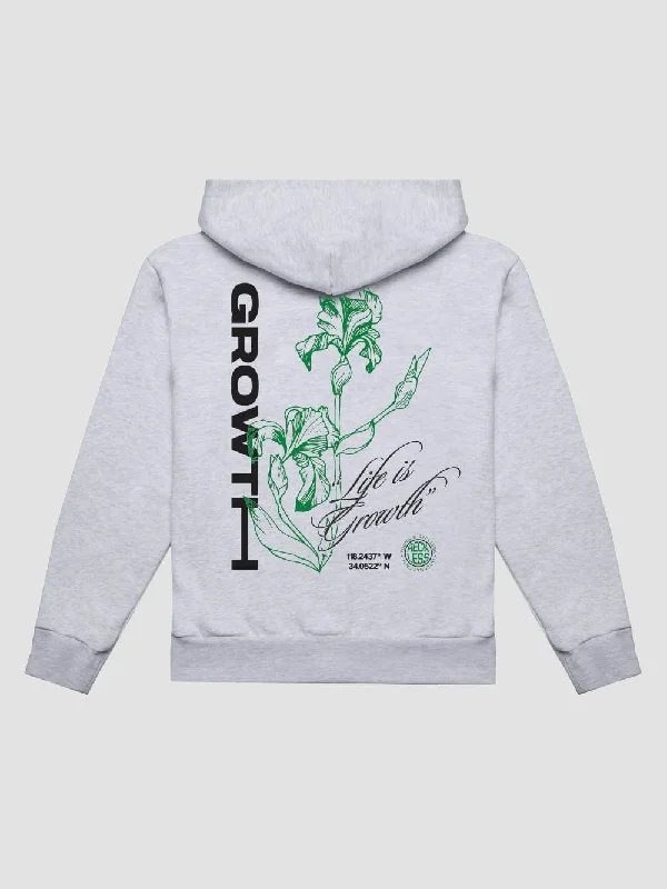 Growth Hoodie - Heather Grey