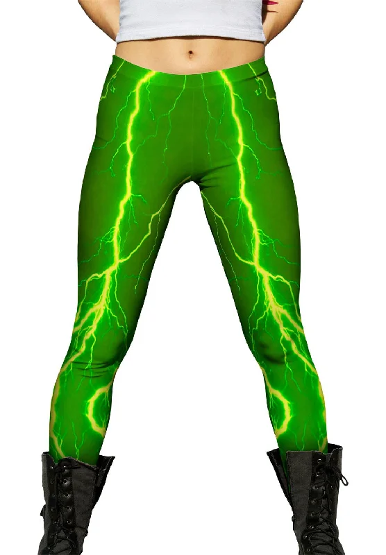 Lightning Storm Green Yellow