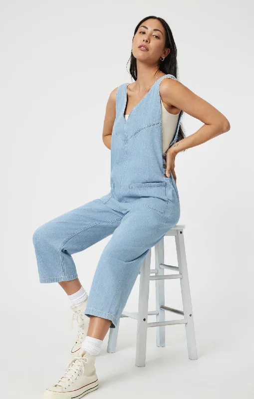 MYRA ROMPER IN LIGHT WELL BLUE