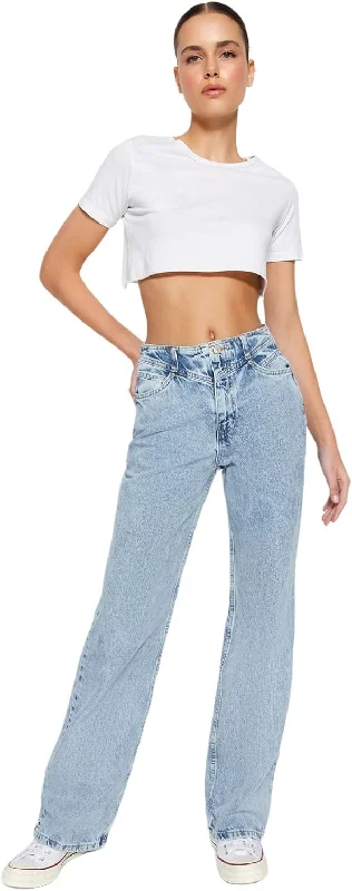 90er Breite Jeans