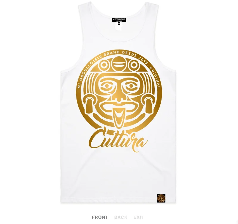 CULTURA WHITE TANK TOP