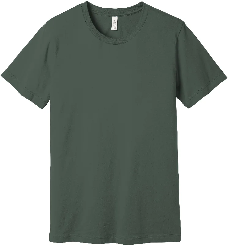 BELLA+CANVAS Unisex Jersey Short Sleeve Tee - Military Green