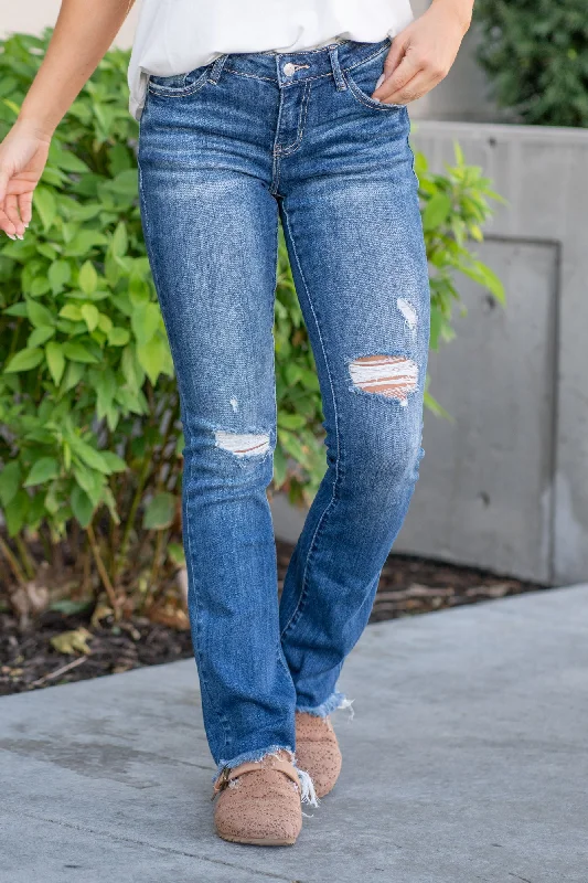 Mia Low Rise Baby Bootcut Jeans