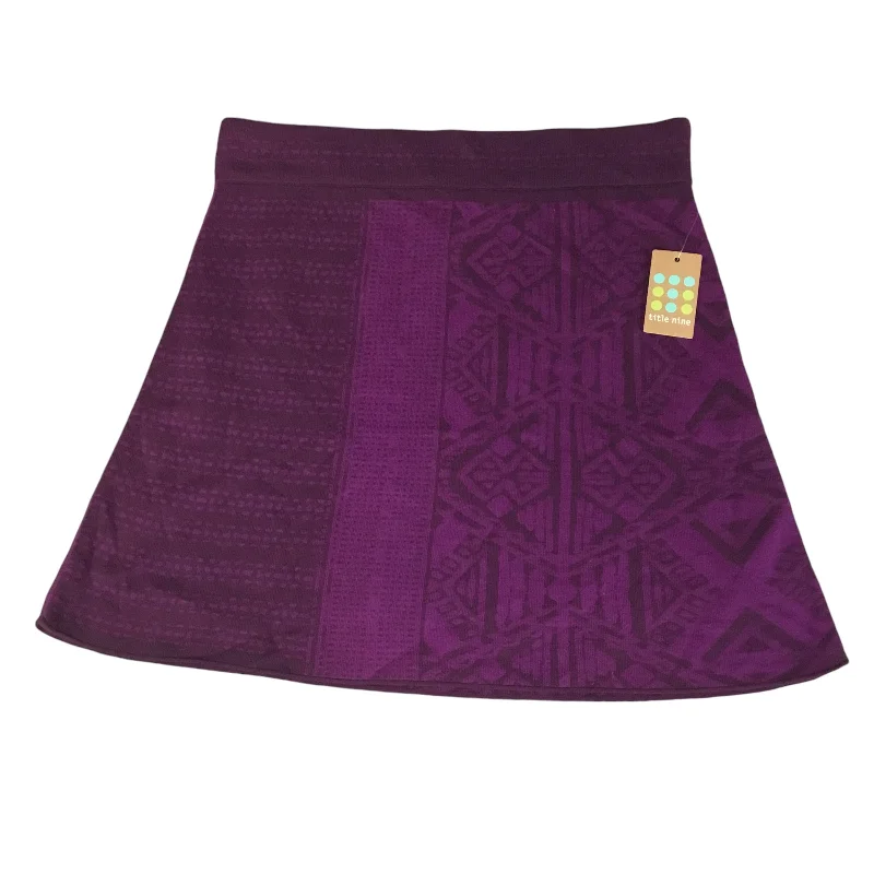 Skirt Mini & Short By Title Nine In Purple, Size: M