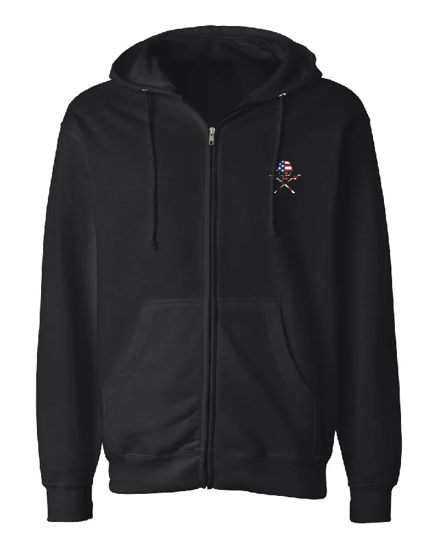 AMERICA OLD SKOOL  - ZIP HOODIE