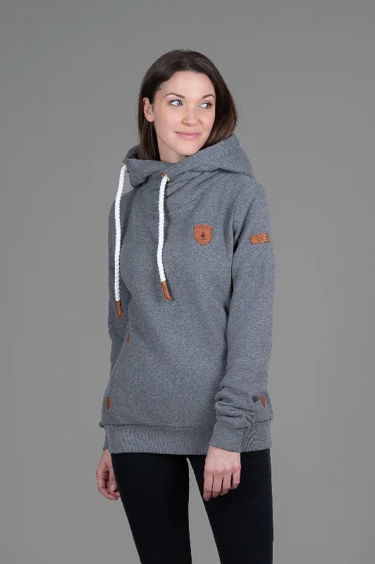 Artemis Dark Heather Grey Hoodie