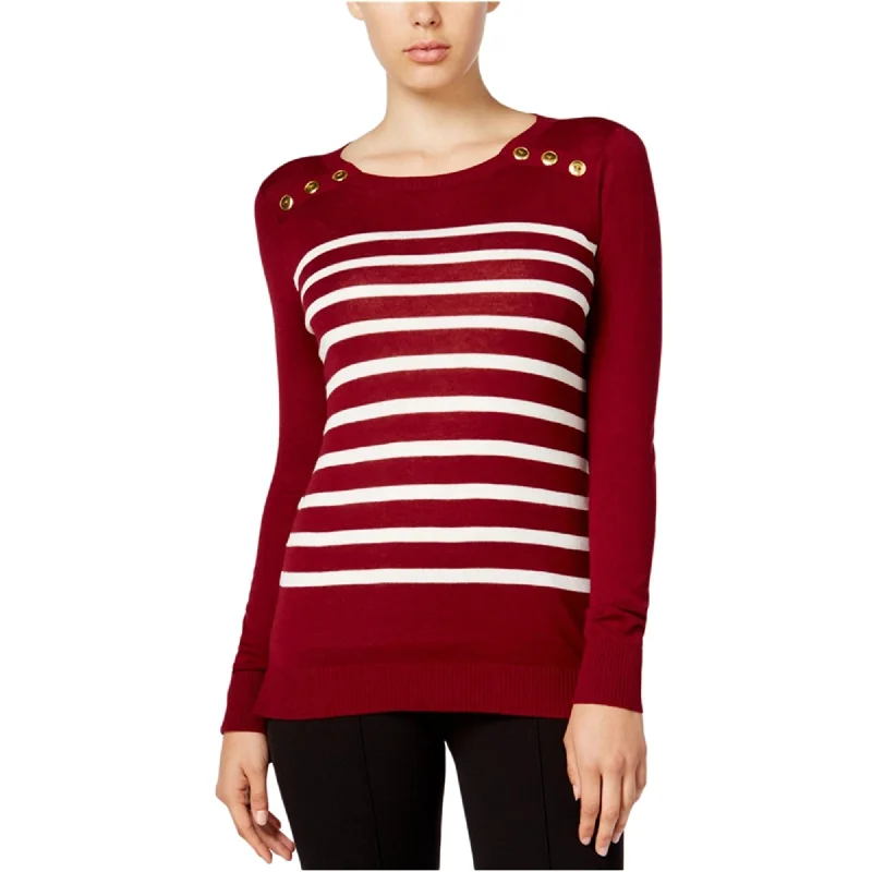 Kensie Womens Long Sleeve Knit Sweater