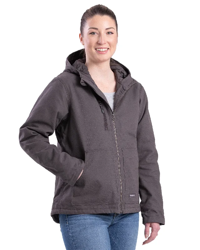 Women's Softstone Duck Hooded Jacket