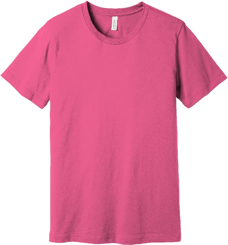 BELLA+CANVAS Unisex Jersey Short Sleeve Tee - Charity Pink