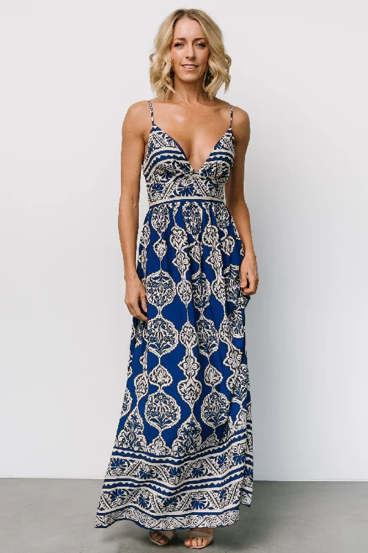 Davinah V Neck Maxi Dress | Blue Print