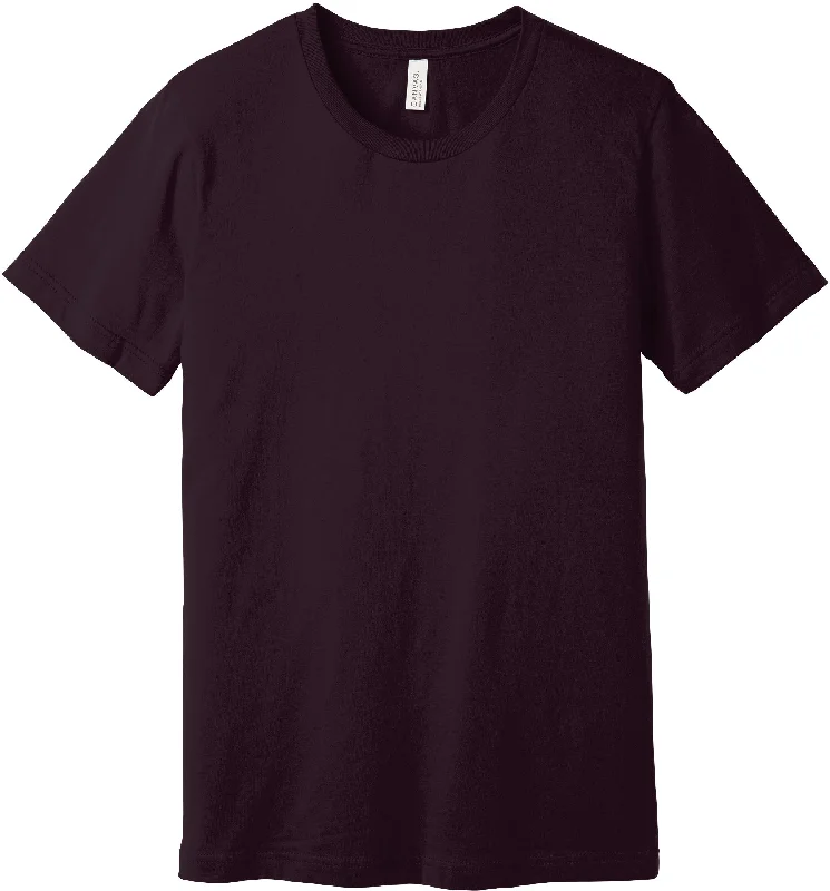 BELLA+CANVAS Unisex Jersey Short Sleeve Tee - Oxblood Black