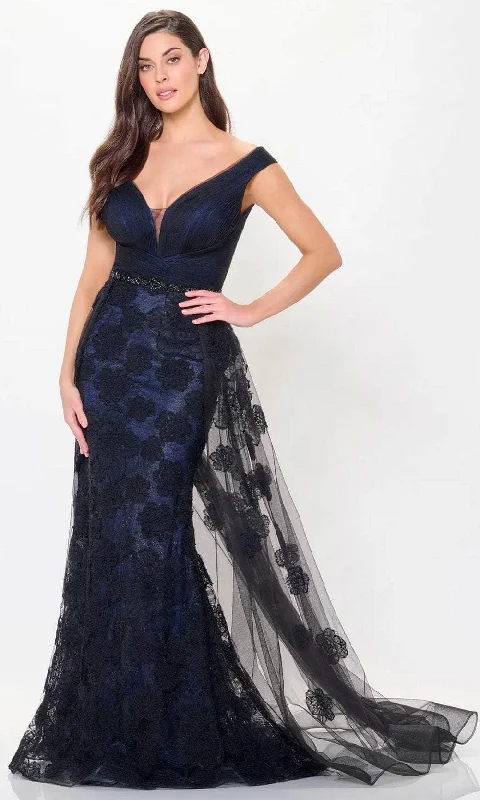 Montage by Mon Cheri M909 - V-Neck Mermaid Evening Dress