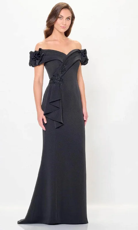 Montage by Mon Cheri M915 - Ruffle Off Shoulder Evening Dress