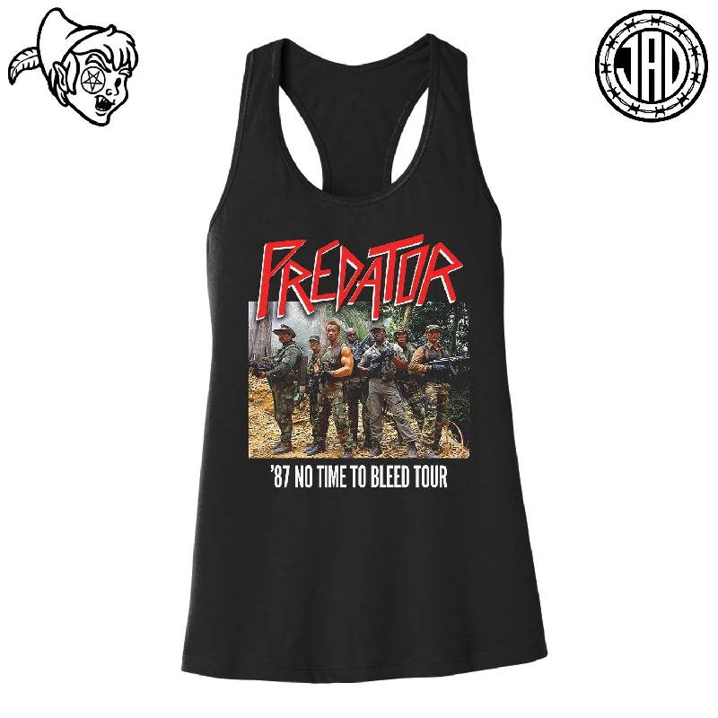 1987 No Time To Bleed Tour - Women's Racerback Tank