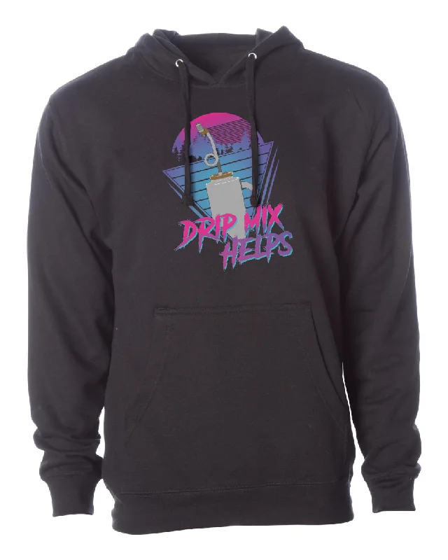 DRIP MIX HELPS - HOODIE BLACK