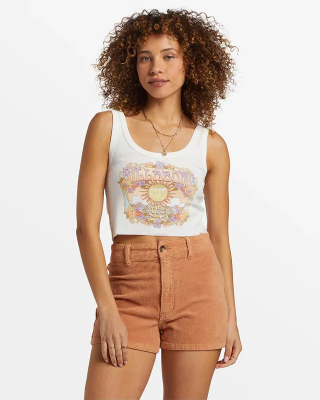 Ray Of Sunshine Cropped Tank Top