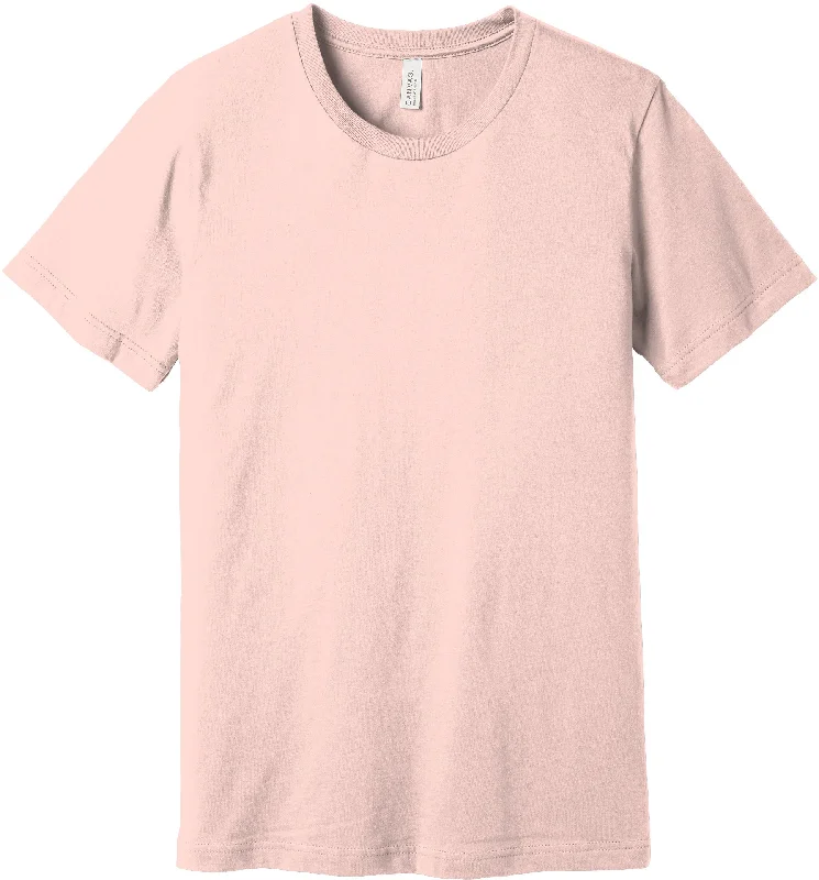 BELLA+CANVAS Unisex Jersey Short Sleeve Tee - Soft Pink