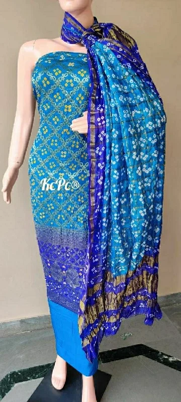 KcPc Banarasi Bandhej Gharchola Salwar suit