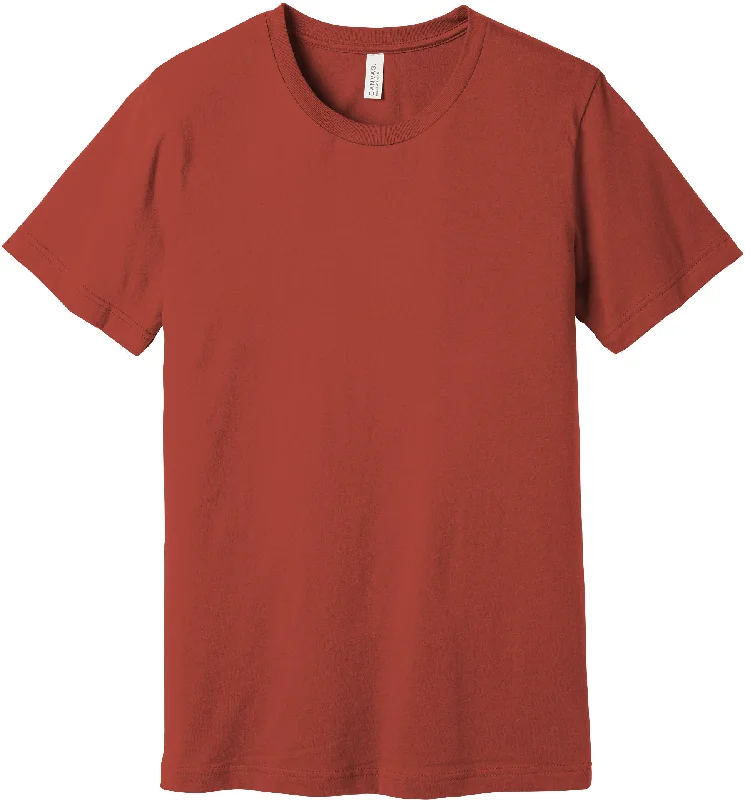 BELLA+CANVAS Unisex Jersey Short Sleeve Tee - Rust