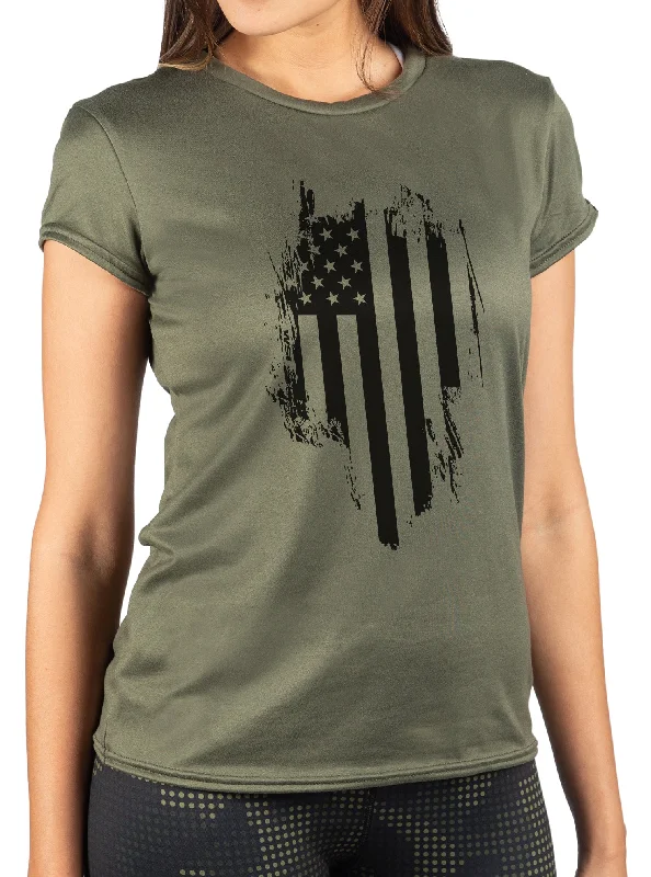 WOMEN'S FLAG SOFTTECH™ TEE