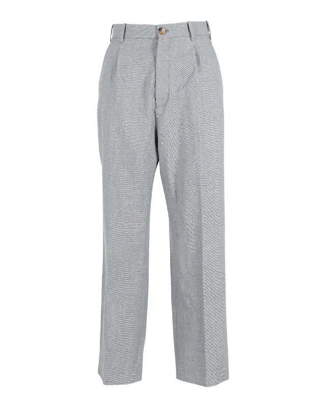 Gucci Tailored Trousers in Grey Laine