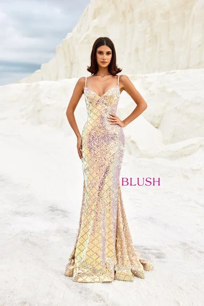 Blush Prom Dress 12125